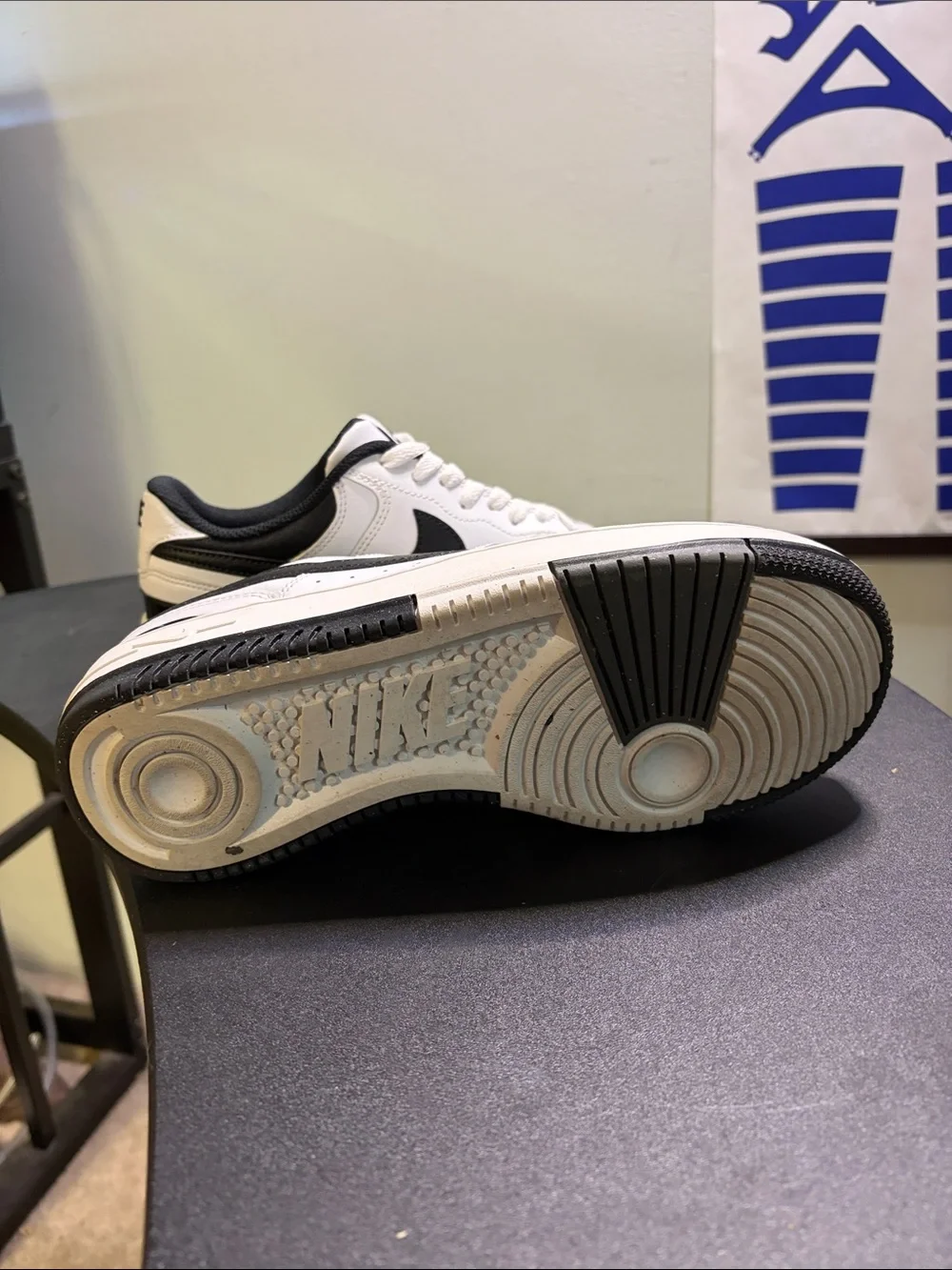 Nike Gamma Force - Black & White - Women’s 8.5